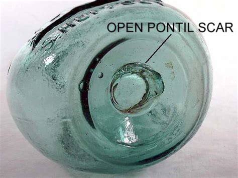 What is a Pontil Mark on Glass, and Why Does It Resemble a Celestial Map?