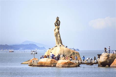 Zhuhai Fisher Girl Statue Enchanting Coastal Symbol of Zhuhai